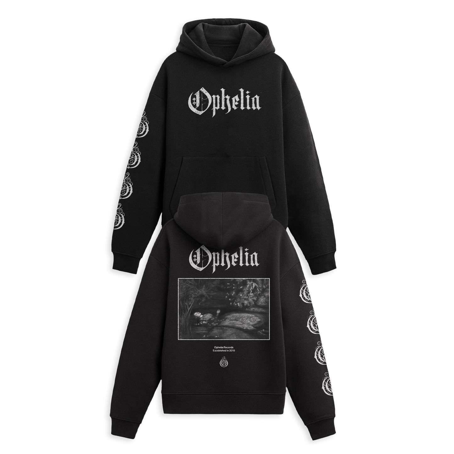 Ophelia - In The Lake Heavyweight Hoodie